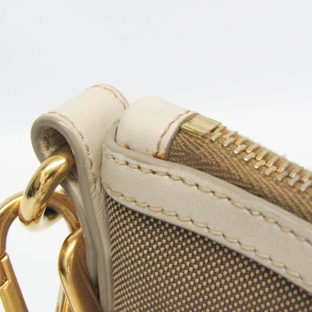 PRADA Cream Leather Shoulder Bag - Picture 10 of 14
